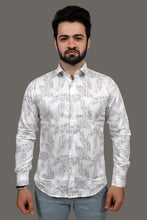 Load image into Gallery viewer, Monochrome Palm Leaves - Caribou