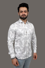 Load image into Gallery viewer, Monochrome Palm Leaves - Caribou