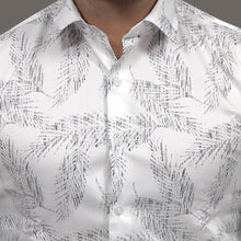 Load image into Gallery viewer, Monochrome Palm Leaves - Caribou