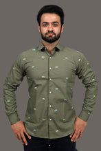 Load image into Gallery viewer, Fish Skeleton Moss Green - Caribou