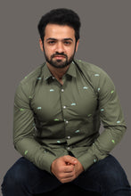 Load image into Gallery viewer, Fish Skeleton Moss Green - Caribou