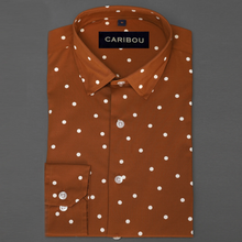Load image into Gallery viewer, Mustard Polka Dots - Caribou