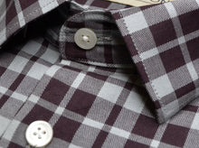 Load image into Gallery viewer, Brown Twill Check shirt - Caribou