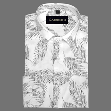 Load image into Gallery viewer, Monochrome Palm Leaves - Caribou