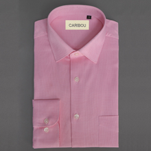 Load image into Gallery viewer, Premium Pink Dobby Shirt - Caribou