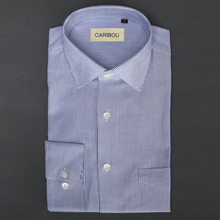 Load image into Gallery viewer, Blue Stripe Shirt - Caribou