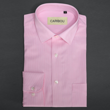 Load image into Gallery viewer, Pink Stripe Shirt - Caribou