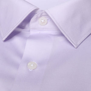 Pastel Lilac Cotton Shirt - Caribou