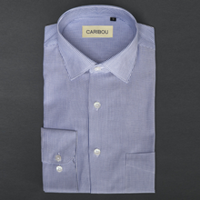 Load image into Gallery viewer, Blue Stripe Shirt - Caribou
