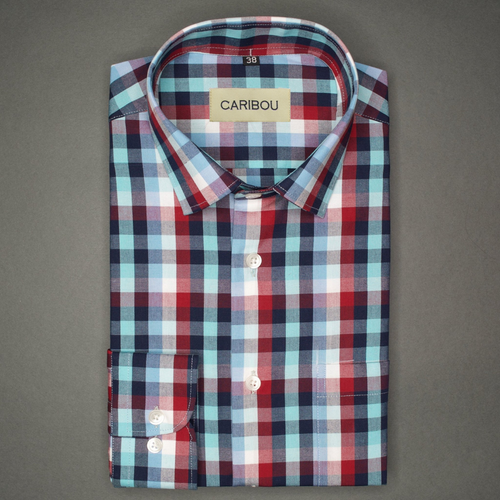 Multicolour Check Shirt - Caribou